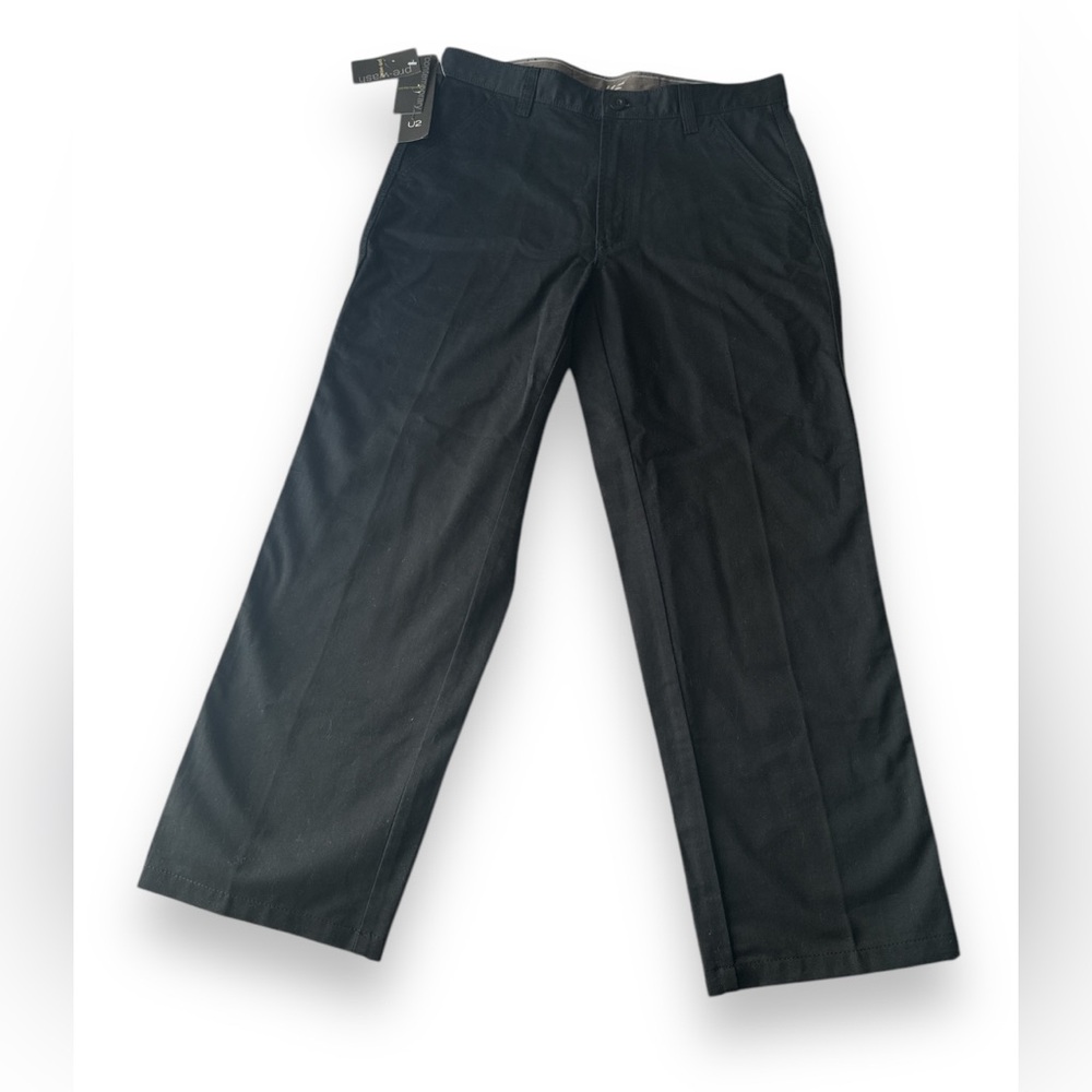 U2 Contemporary Pre-Wash Black Standard Issue Khakis NWT